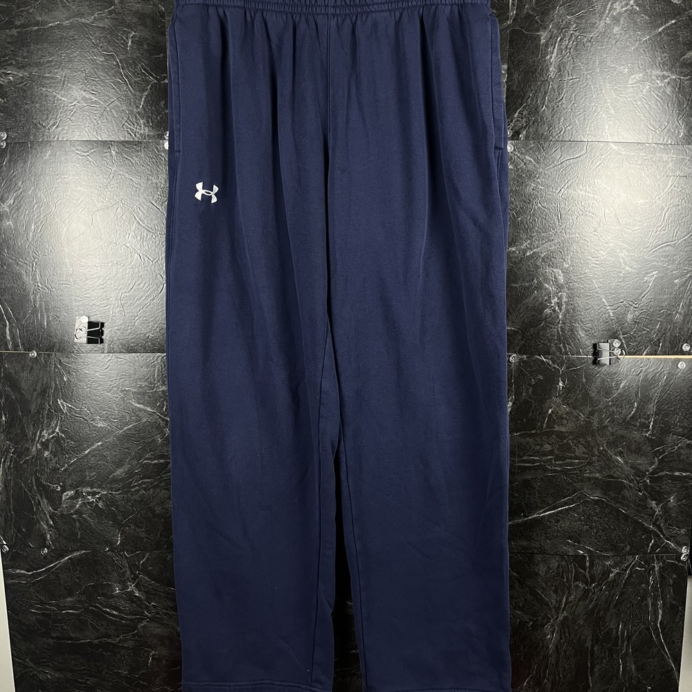 Under Armour Men's Navy Track Pants XL